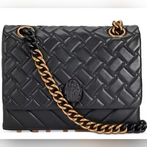KURT GEIGER Large Kensington Leather Convertible Handbag